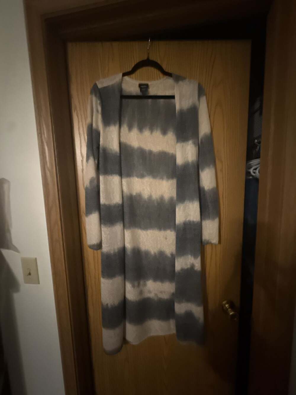 rue21 Women's Tie-Dye Open Front Long Cardigan Size Small
